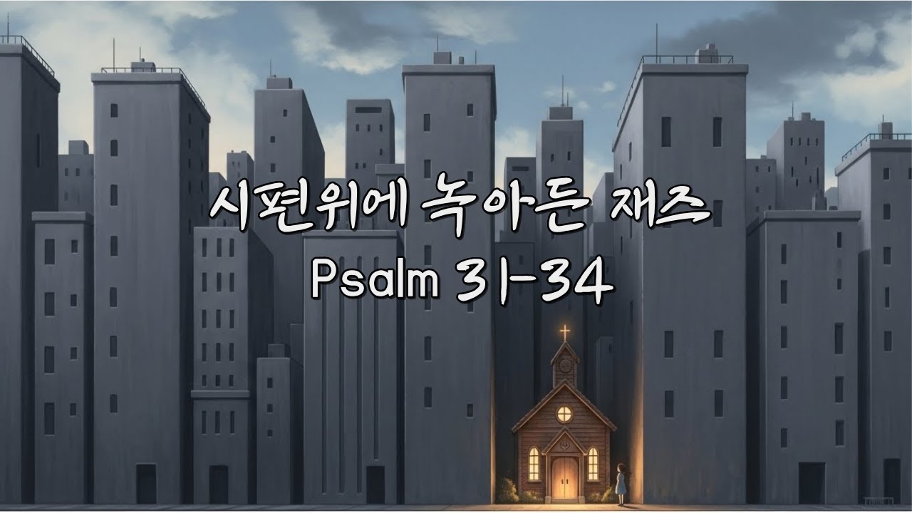 🕊️[Playlist] 말씀에 음율을 더하니, 어느새 1독| 시편 31-34편 | Melting Jazz Psalms 31-34❤️