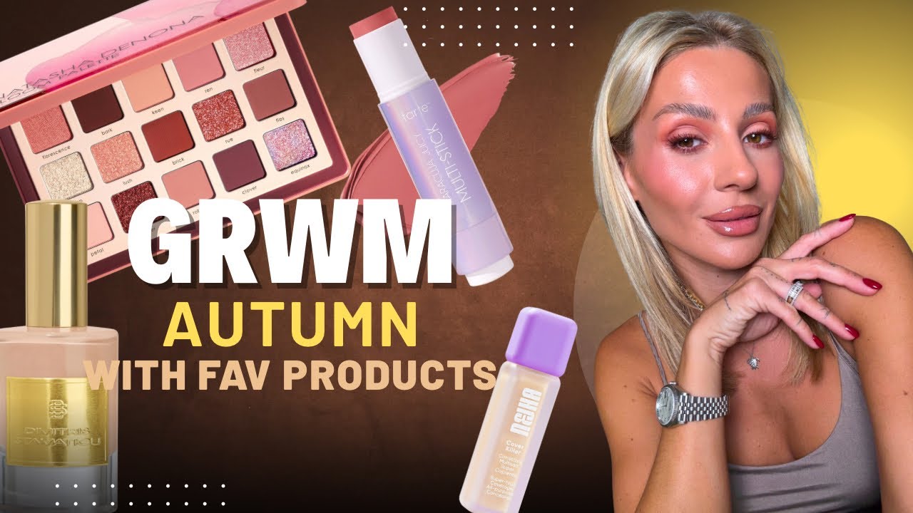 AUTUMN MAKEUP TUTORIAL WITH FAV PRODUCTS || GIO DREVELI