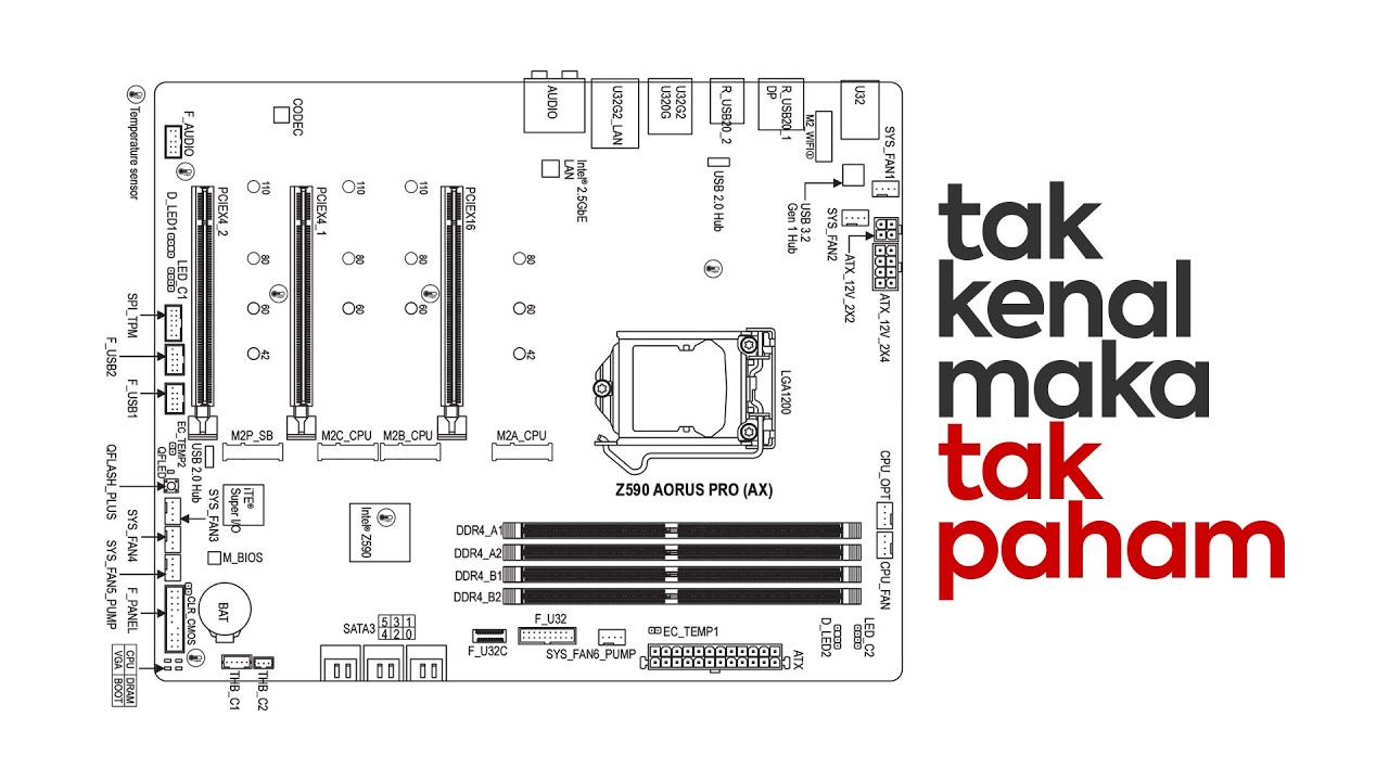Mengenal Cara Kerja Motherboard | ft. Gigabyte Z590 Aorus Pro AX