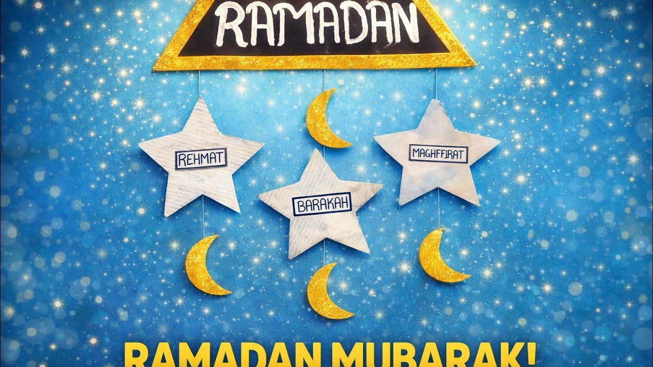 diy Ramadan special | Ramadan Special Wall Hanging Craft | DIY Ramadan Mubarak Decoration Ideas 2026
