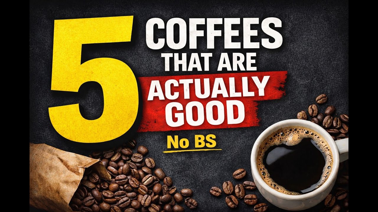 The 5 Coffee Brands That Are Actually Good!!