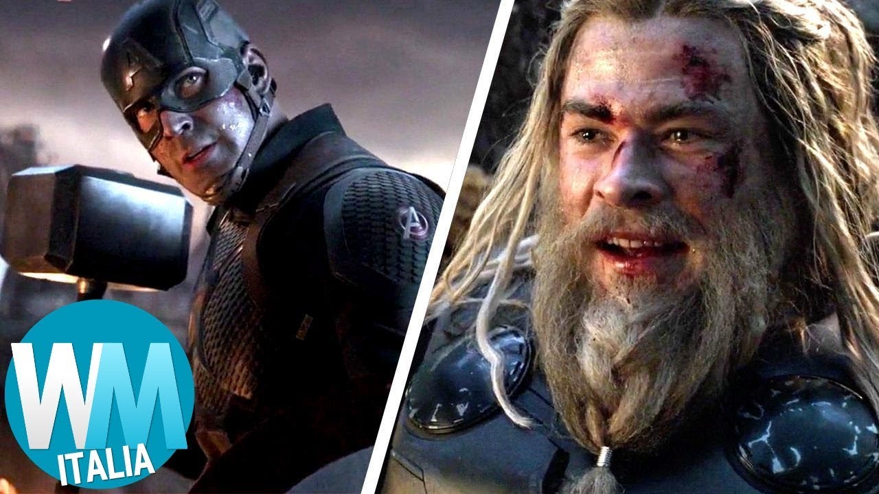 Top 10 MIGLIORI MOMENTI in AVENGERS ENDGAME!