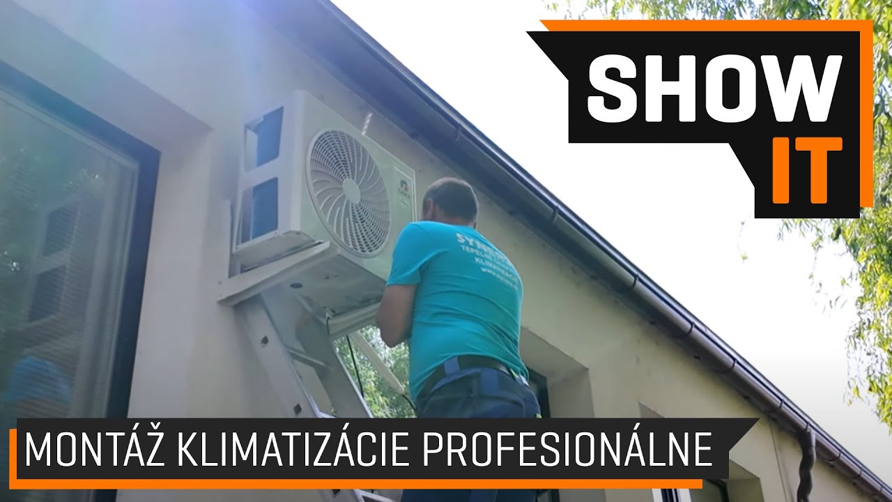 Profesionálna montáž klimatizácie od Syners