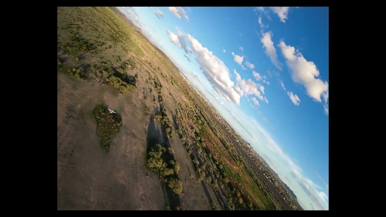 AtomRC Penguin  recording of T-28 Trojan plane chase