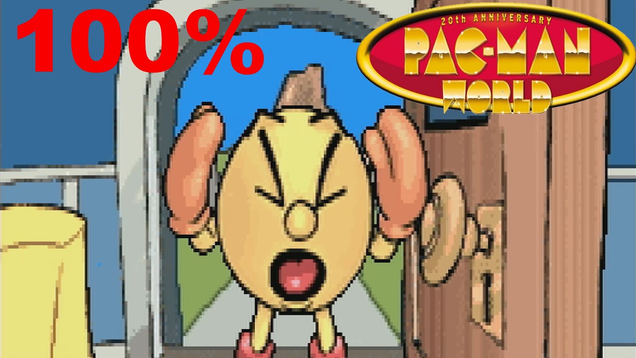 Pac-Man World (GBA) 100% Playthrough