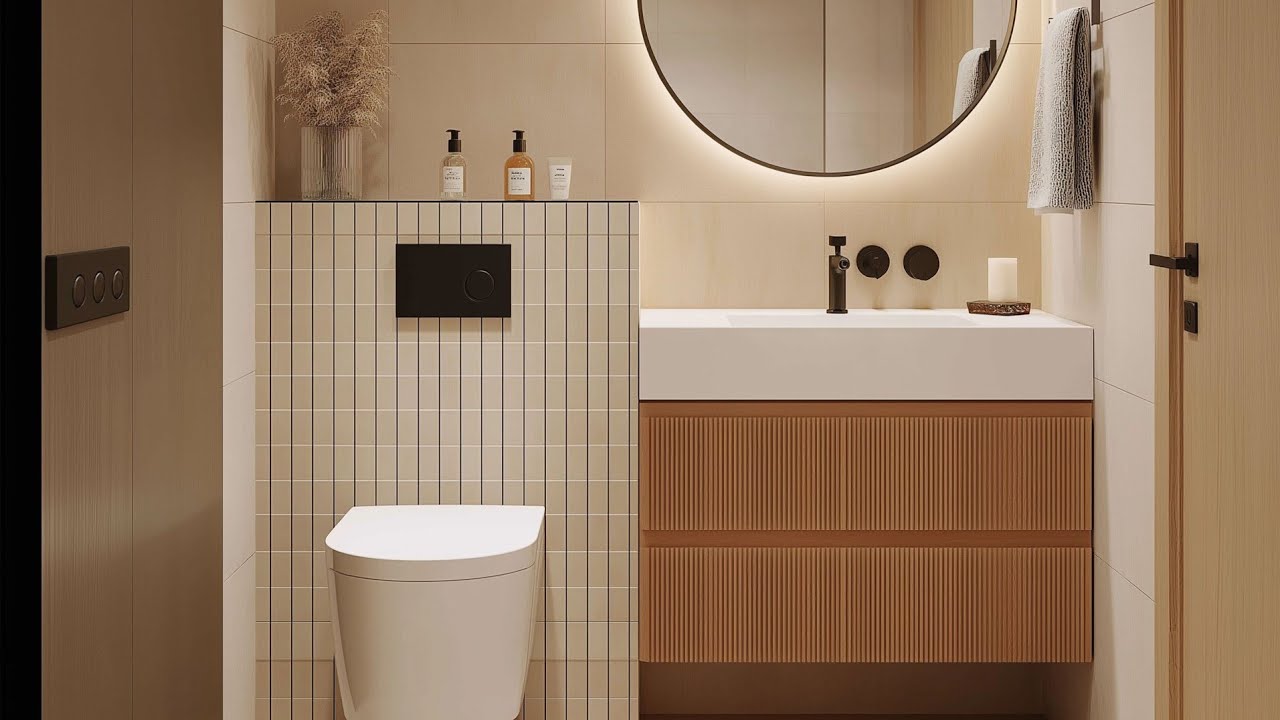 Small Bathroom Design Ideas 2026 | Space-Saving Affordable Luxury Look