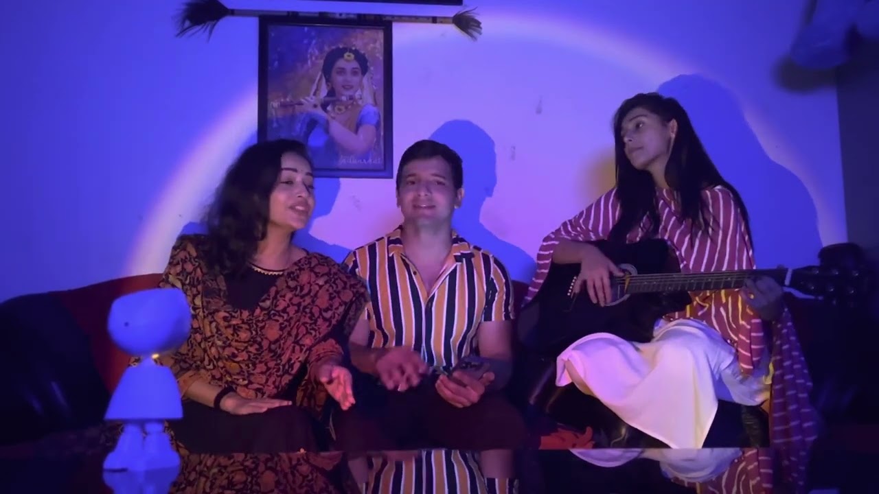 Mujhe Tum Najar se - cover by Basant Bhatt & Aanchal Goswami. Guitar-Mallika Singh. /Mehdi Hassan/