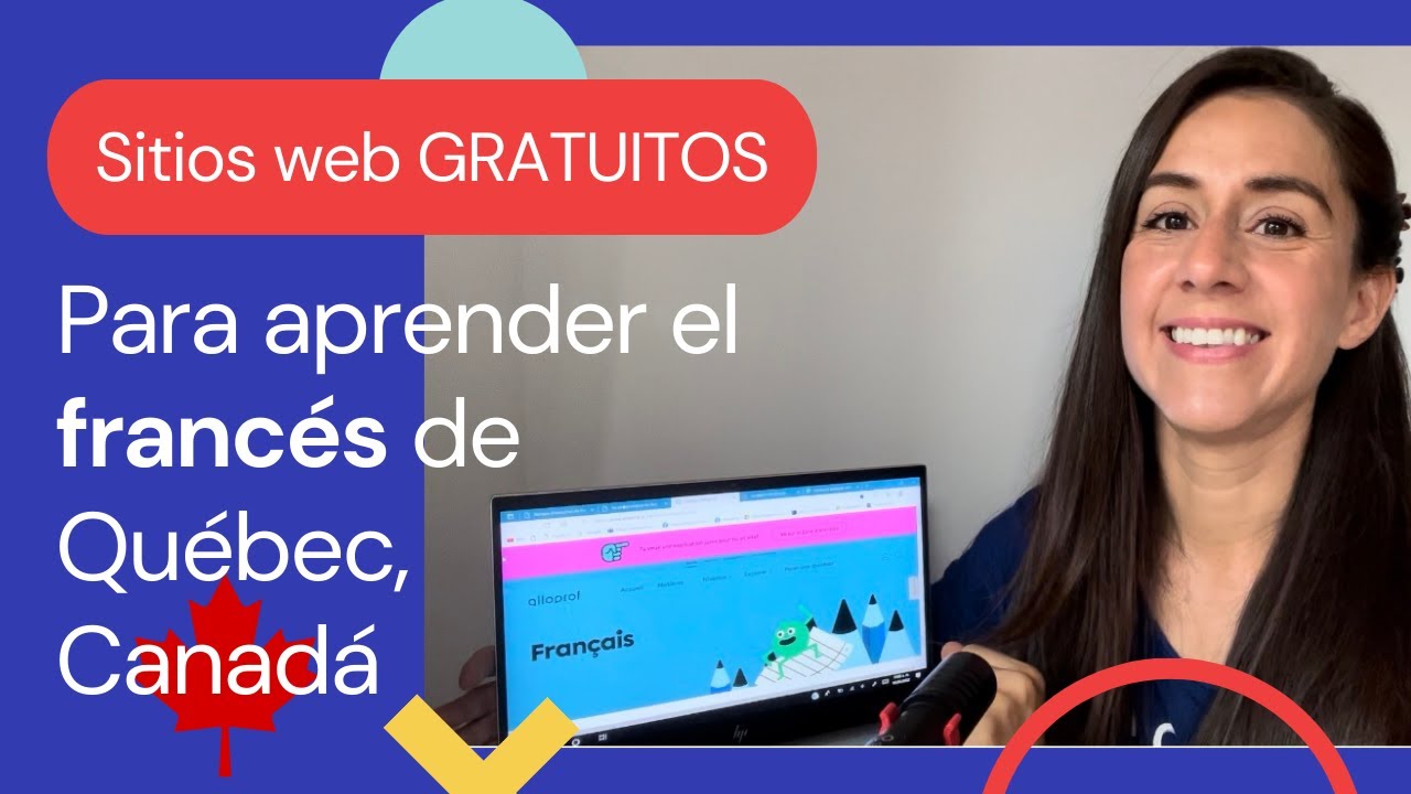 Sitios web gratuitos para aprender el francés de Québec, Canadá