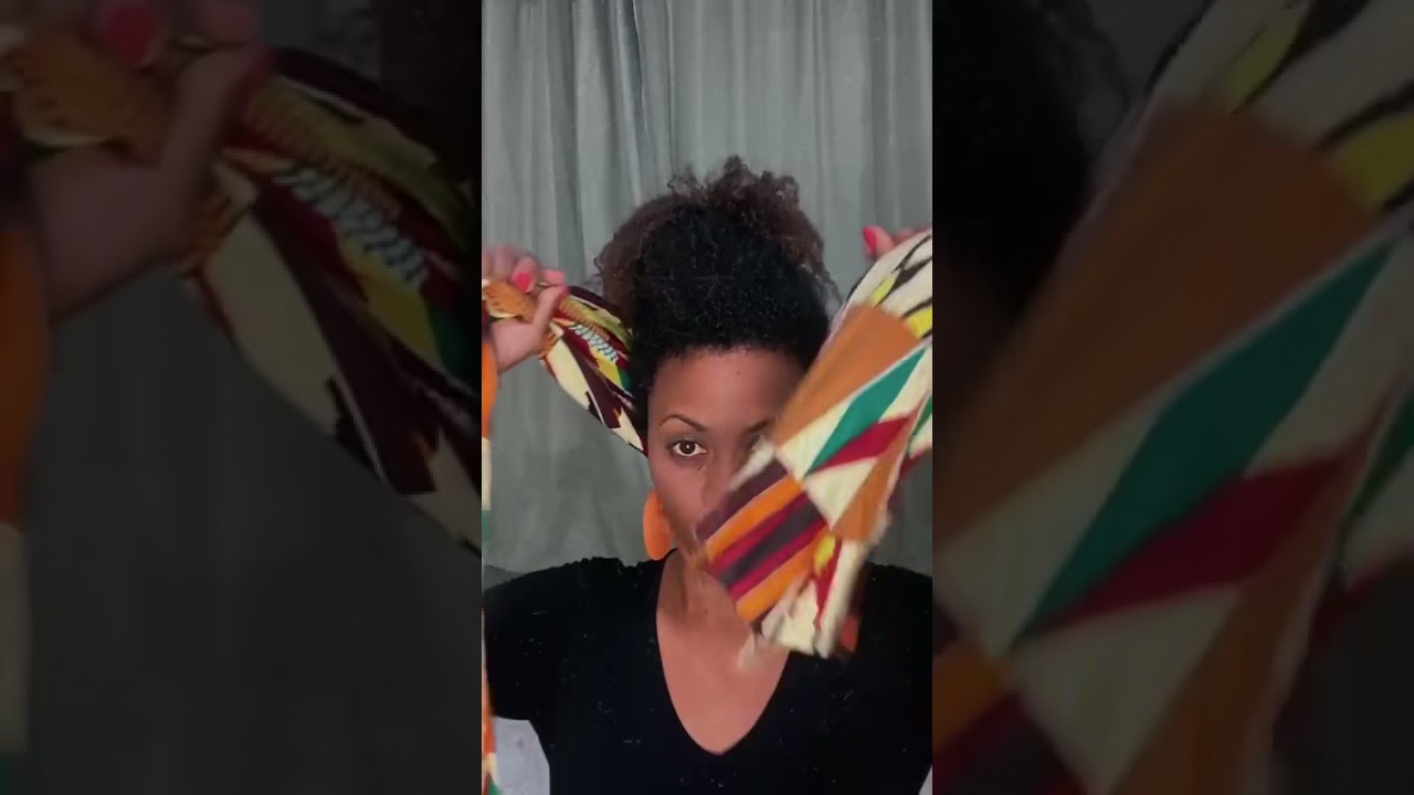Tutorial de Turbante #turbante #turbantes #turbantutorial