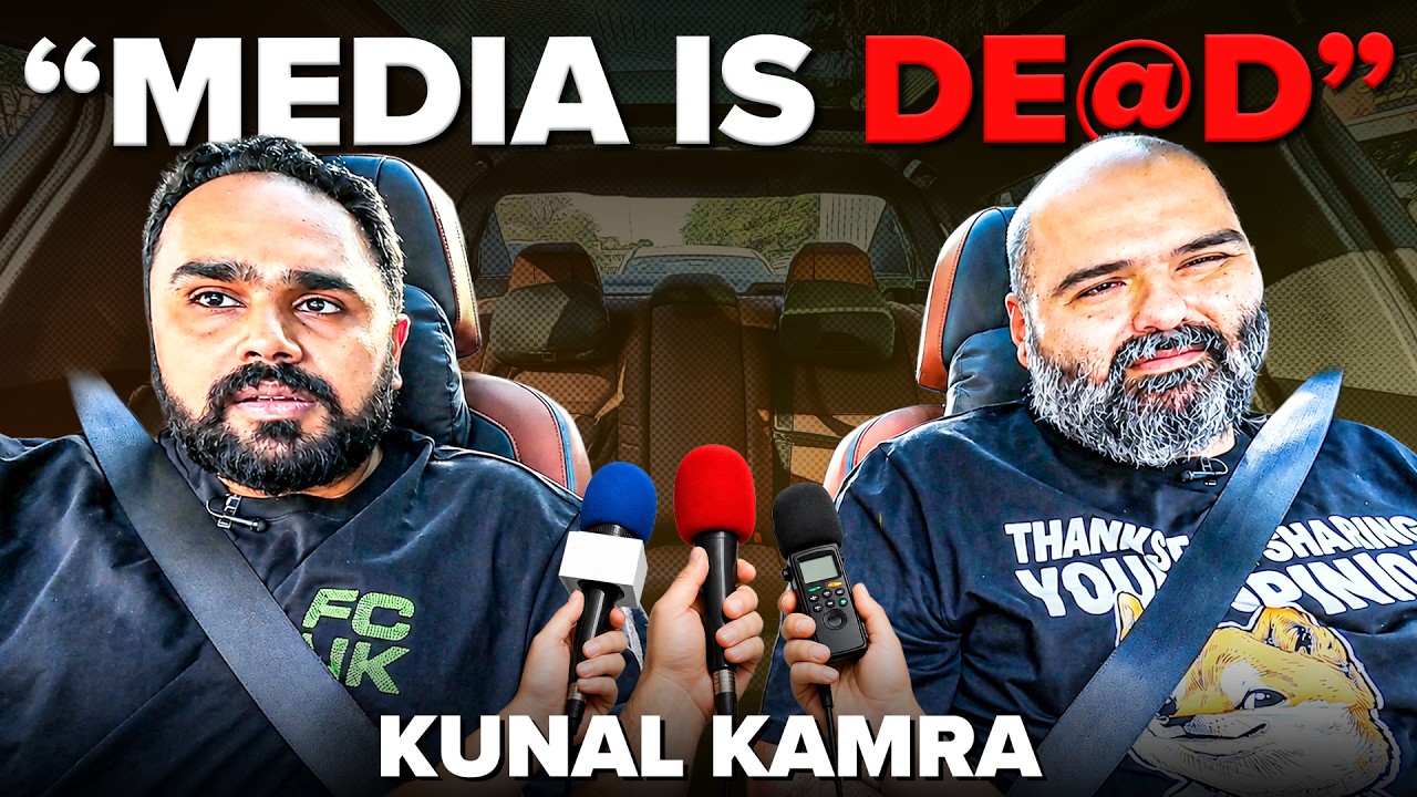 Kunal Kamra Roasts Chetan Bhagat, Arnab & Indian Media | The Bombay Journey