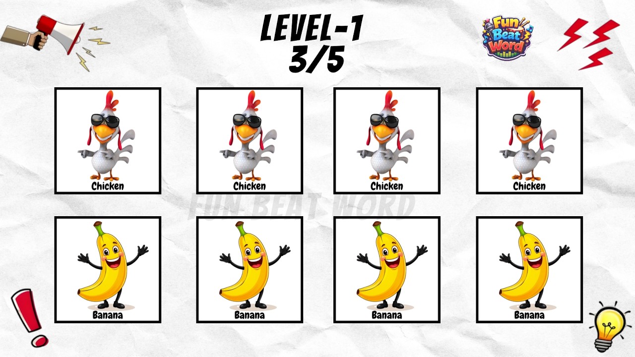 Say The Word On Beat Challenge | PART 143 | Level 1-5 Easy to Insane