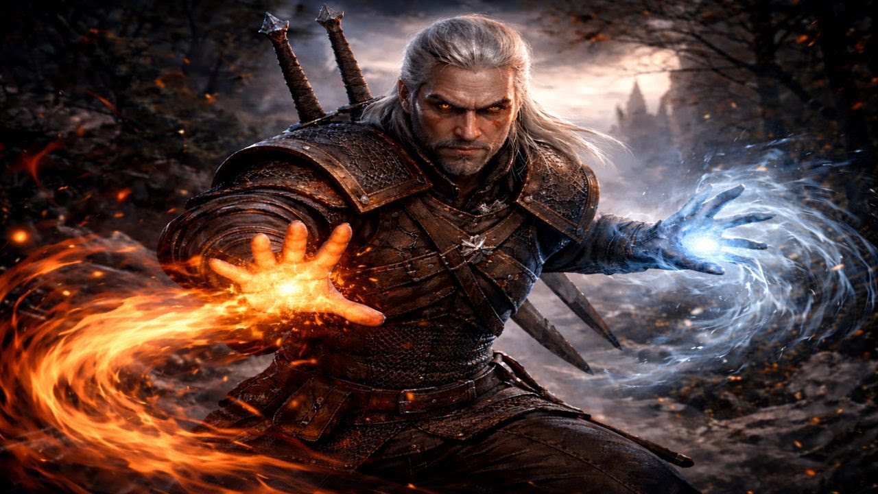 The start of my Witcher 3 playthrough!!!!!!!!1