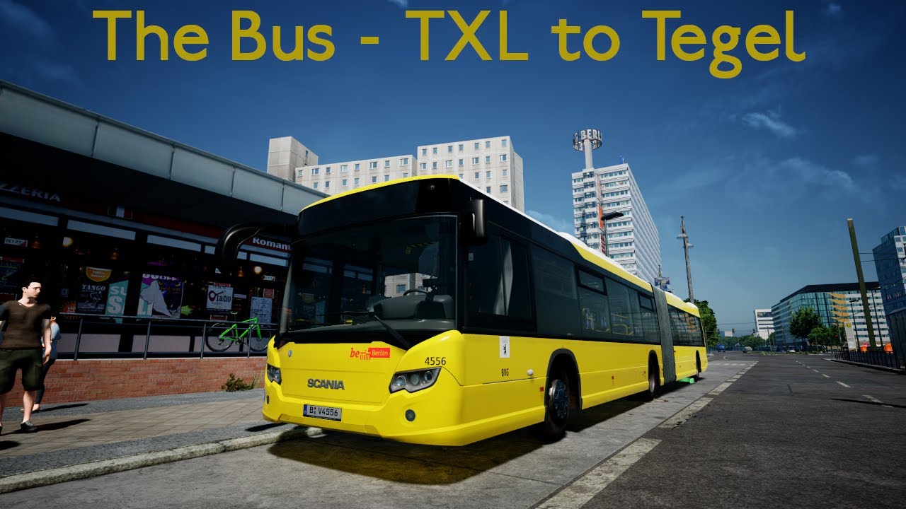 The Bus (EA), Berlin, TXL Alexanderplatz to Tegel