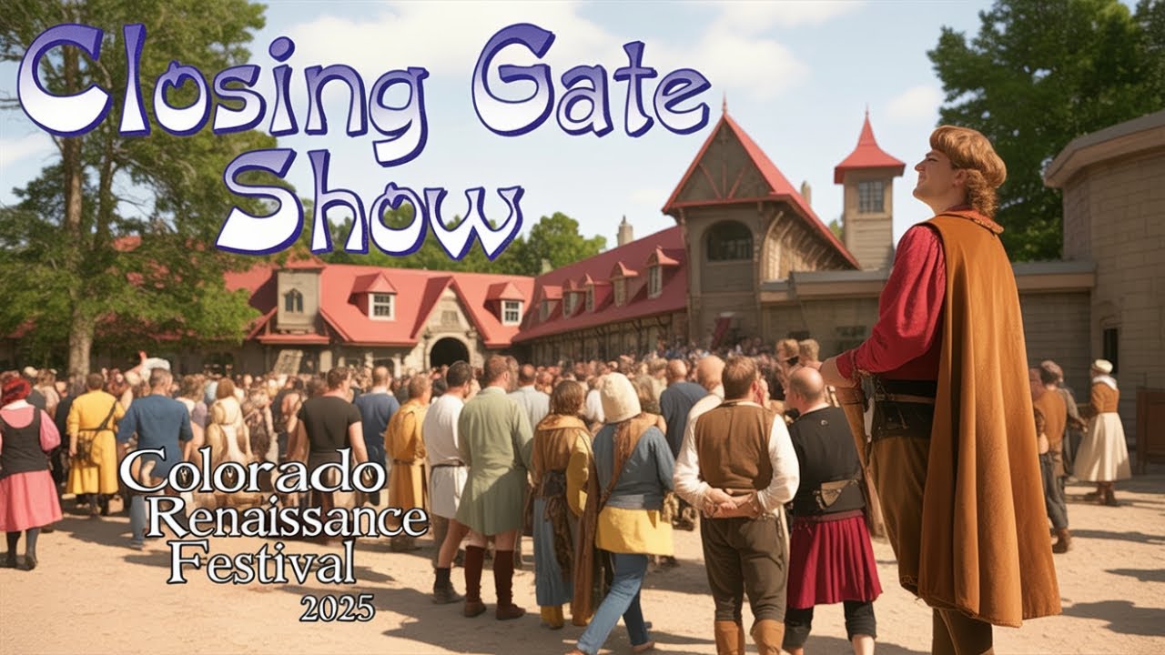 Closing Gate Show, Pirate Invasion Weekend at The Colorado Renaissance Festival
