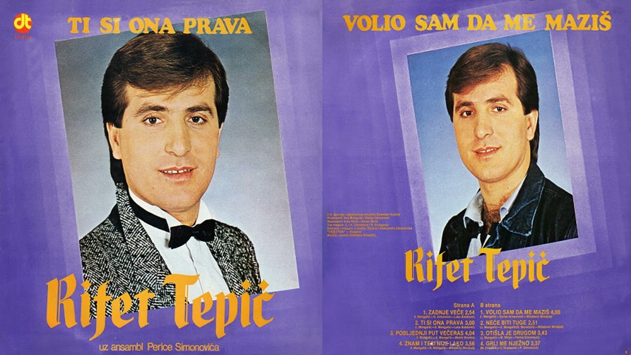 Rifat Tepić-Posljednji put večeras-(Audio 1985)