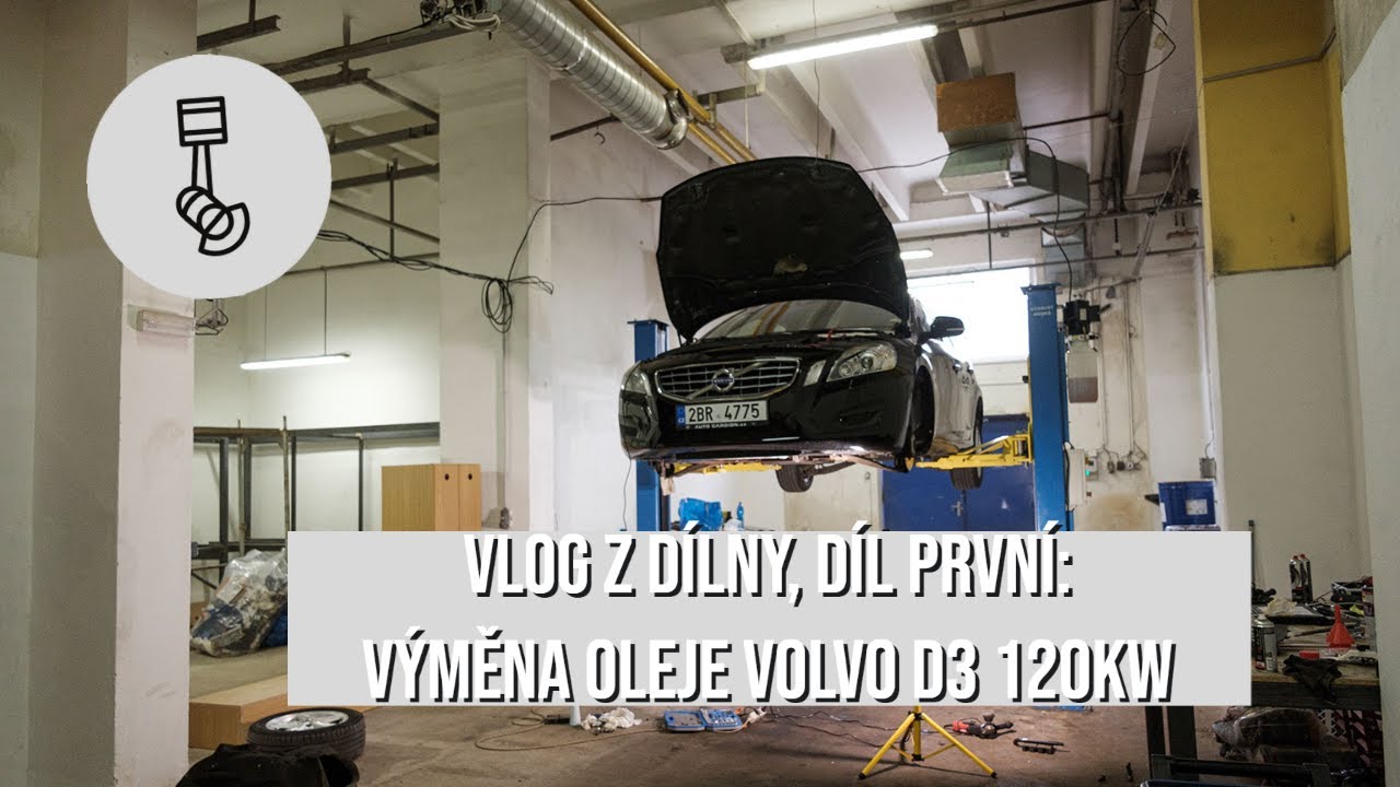 Na dílně #1: Výměna oleje Volvo D3/D4/D5