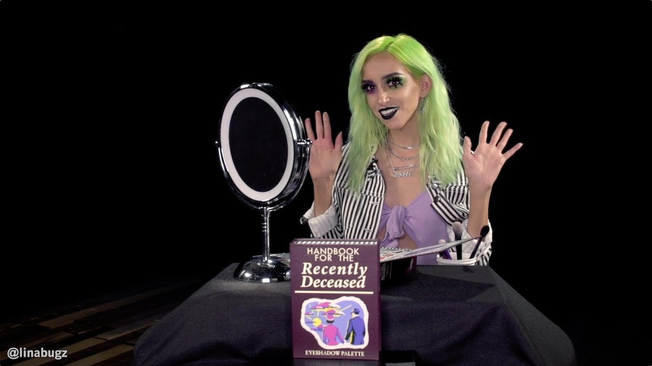 Beetlejuice Makeup Tutorial with Linabugz