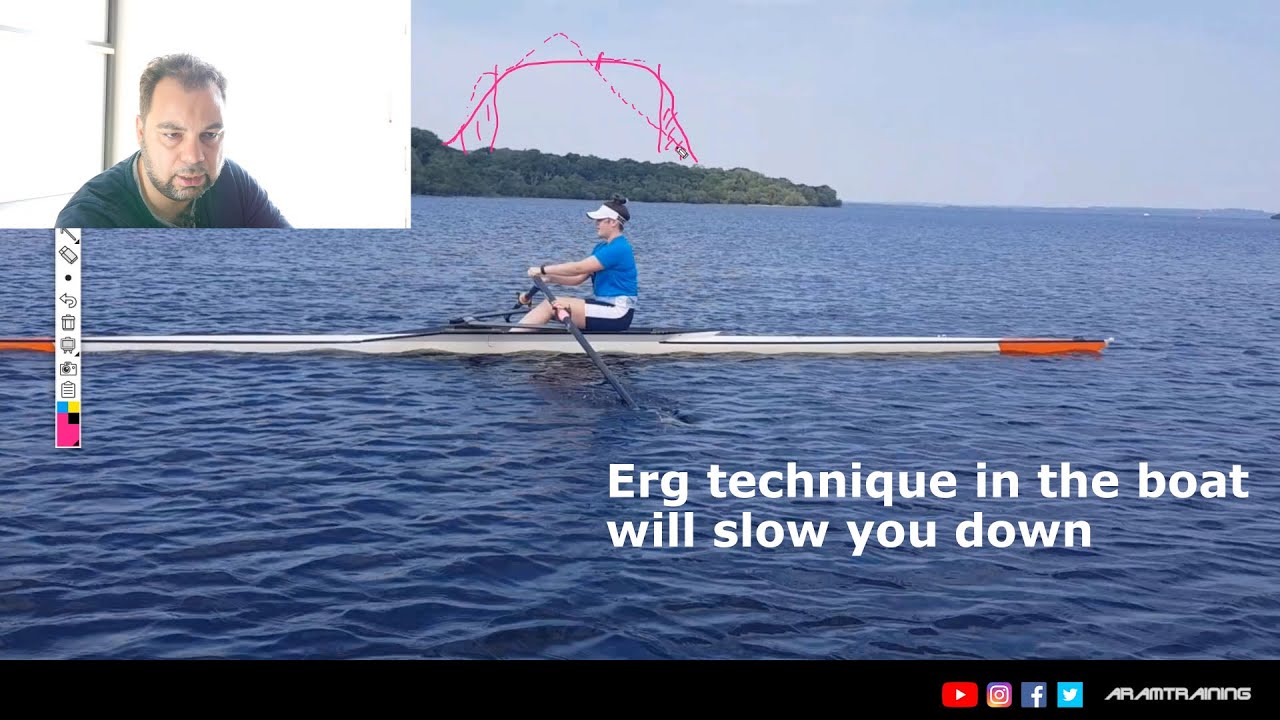 Ergometer technique in the single scull - classic problems