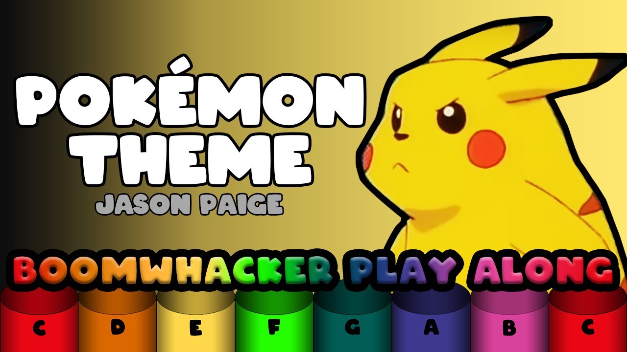 Pokémon Theme - Boomwhacker Play Along [Easy]