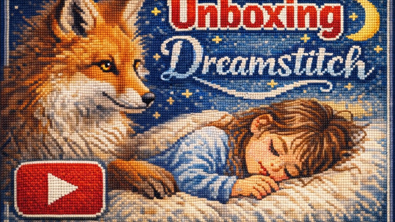 Unboxing #dreamstitch encore une craquage 🥰 #pointdecroix #crossstitch 