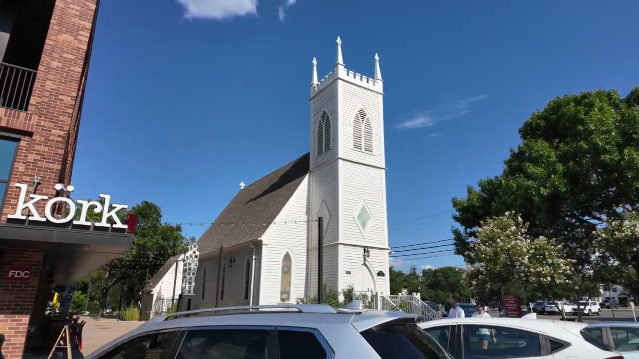 Walking tour of Georgetown Texas in 4K