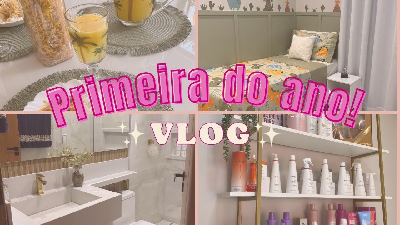 ✨ALMOÇO DELICIOSO/PRIMEIRA LIMPEZA DO ANO/CANTINHO NOVO✨🤩