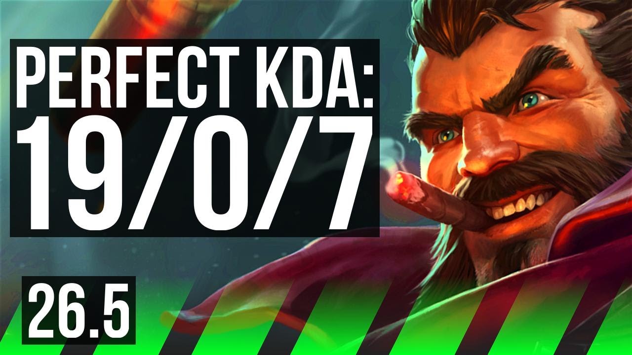 GRAVES vs BRIAR (JGL) | Perfect KDA: 19/0/7 | KR Master | 26.5