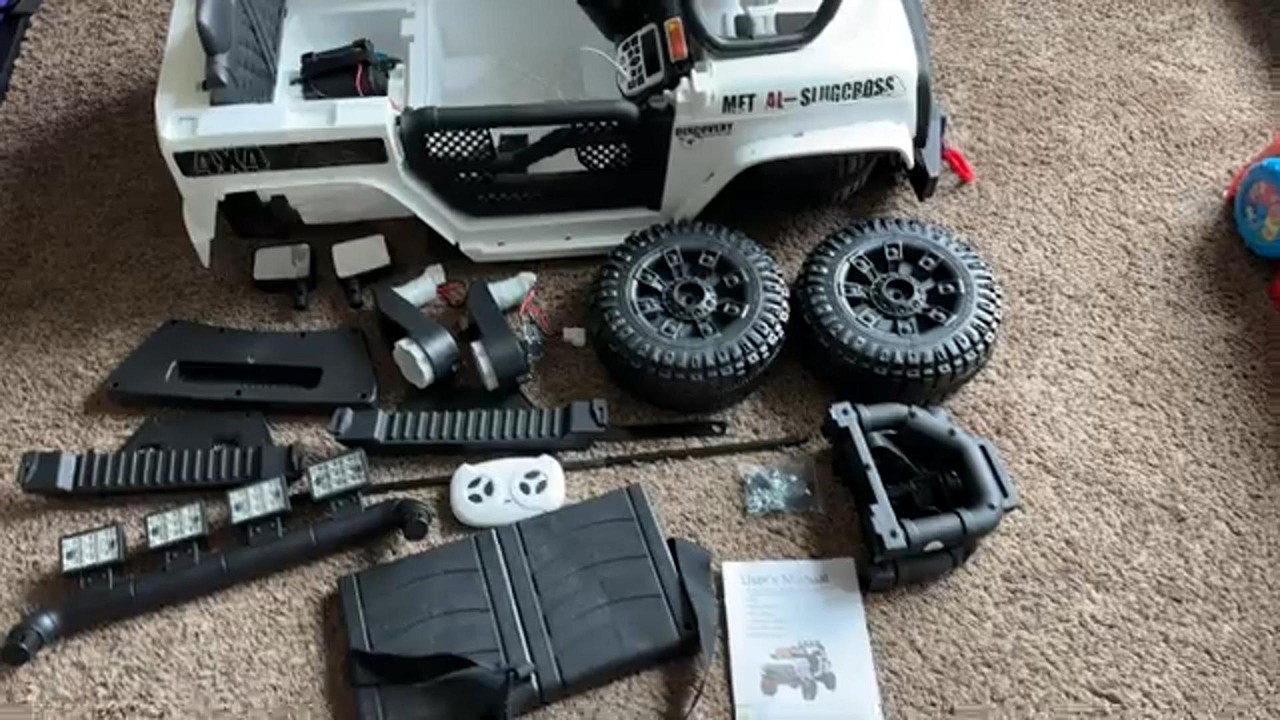How to install the Hikole 12V Electric Vehicles