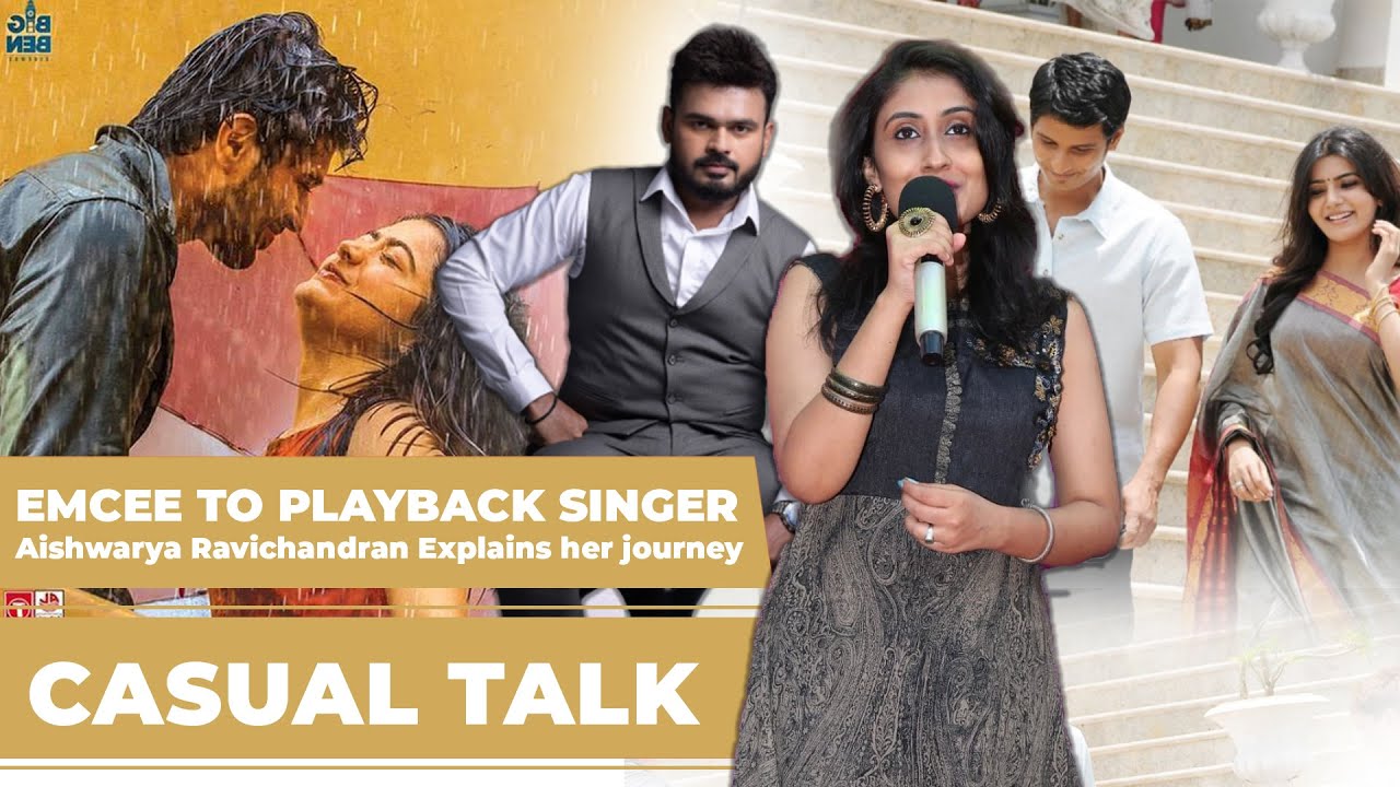 Casual Talk Series--EMCEE to Playback Singer - Let's hear from Aishwarya  Ravichandran her Journey