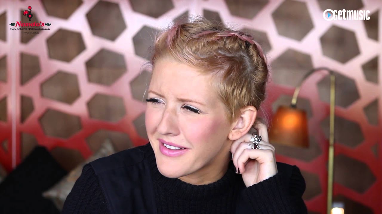 Ellie Goulding talks about Wagyu Beef, Halloween & Cross-Dressing! (Getmusic Interview)