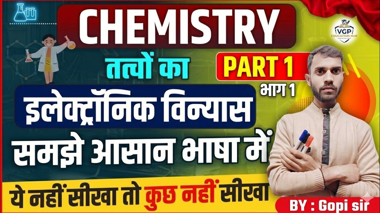 Electronic Configuration ( इलेक्ट्रॉनिक विन्यास)