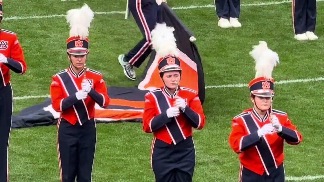 Auburn Tigers Pre-Game Band Performance 11-22-2025