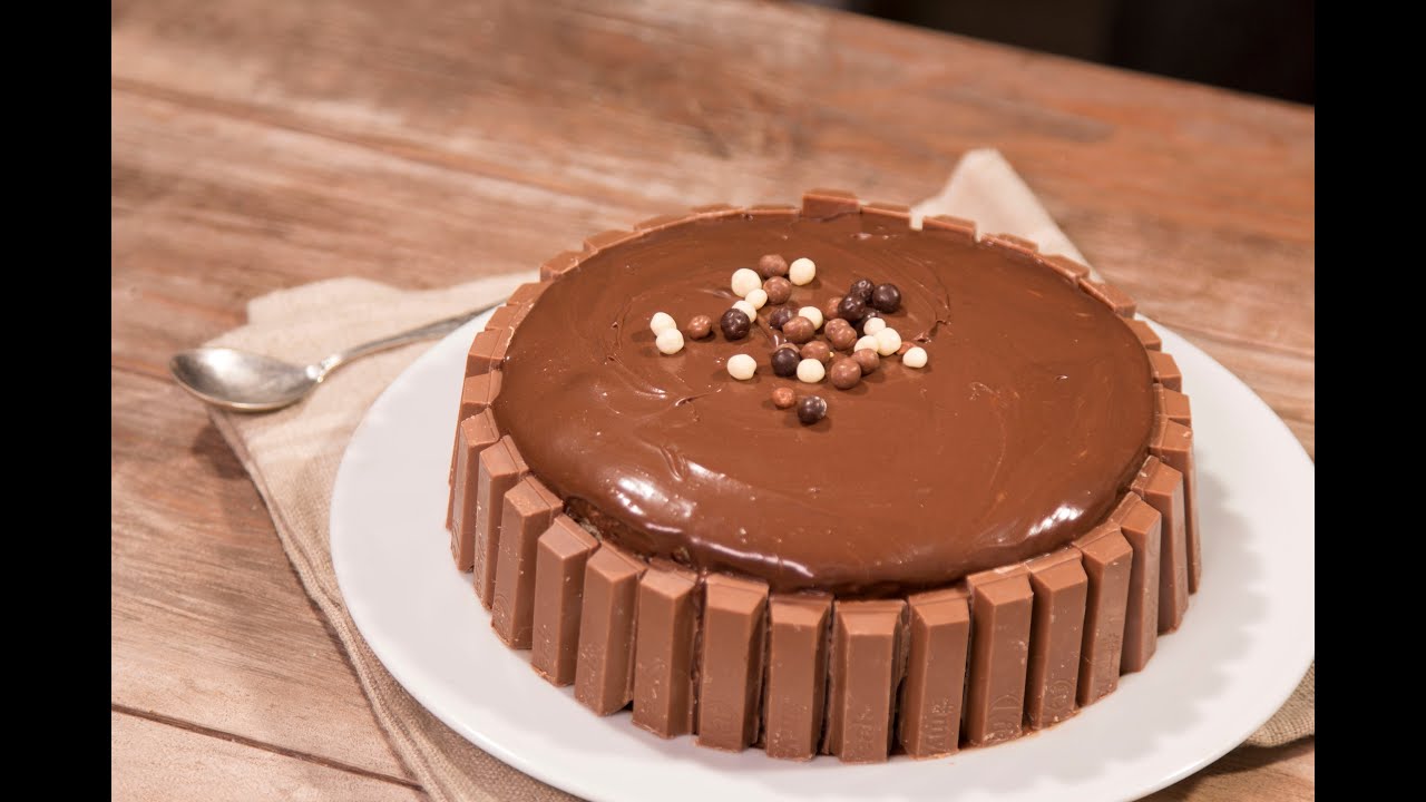 Tarta de galletas Kit Kat | Elle España