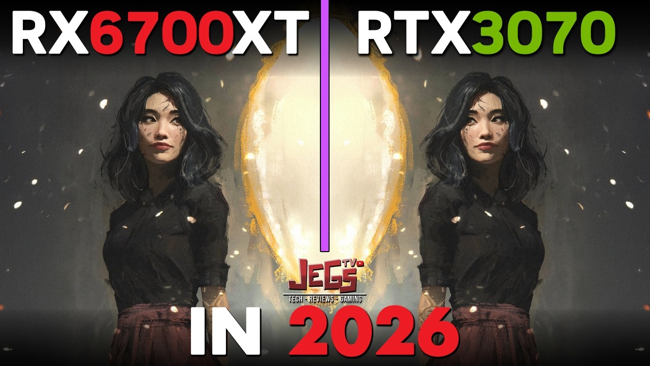RX 6700 XT vs RTX 3070 | Ryzen 7 9800X3D | Tested in 15 games