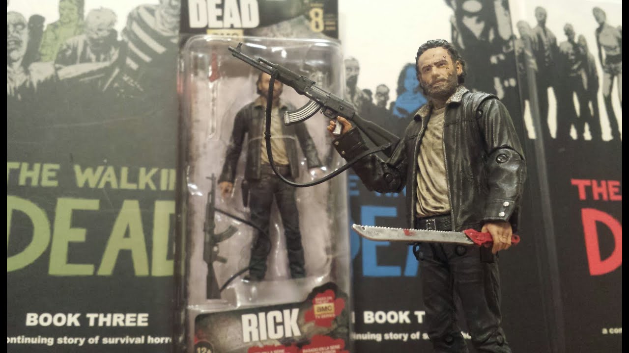 The walking dead tv series 8/ Rick Grimes action figure (HD)