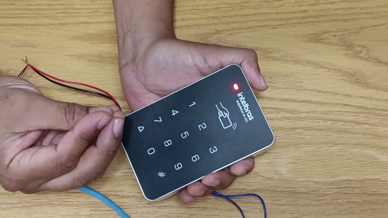 Controle de Acesso Intelbras Digiprox SA 202 - Cadastrando usuário