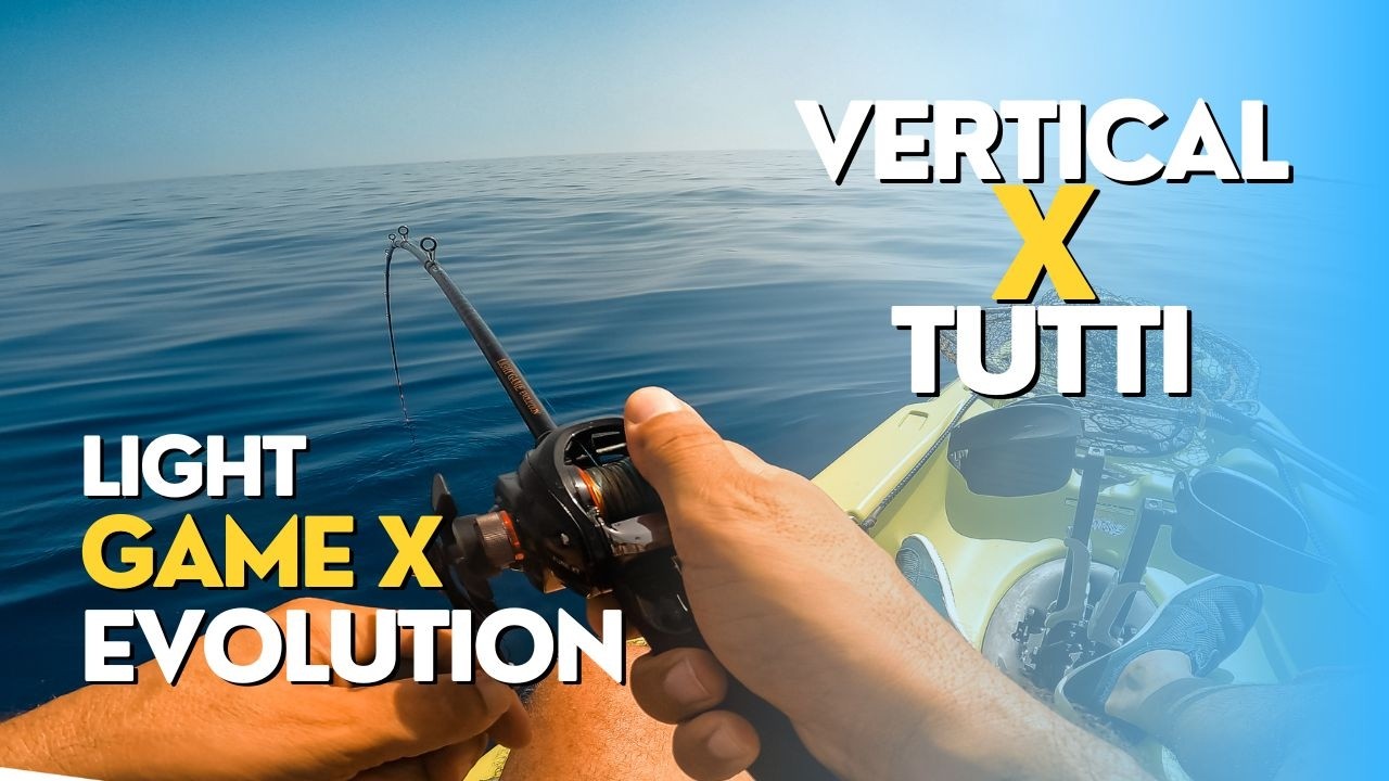 DAIWA LIGHT GAME EVOLUTION - vertical fishing per TUTTI/O - un attrezzo INCREDIBILE!