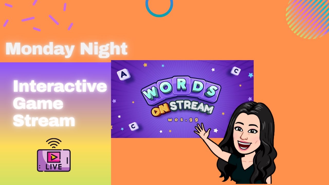 Interactive Game Stream - Come and Play! #wordsonstream