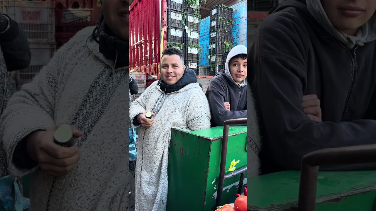 ‏من سوق الجملة للخضار والفواكه الدار البيضاء تحياتي جميع الخدام