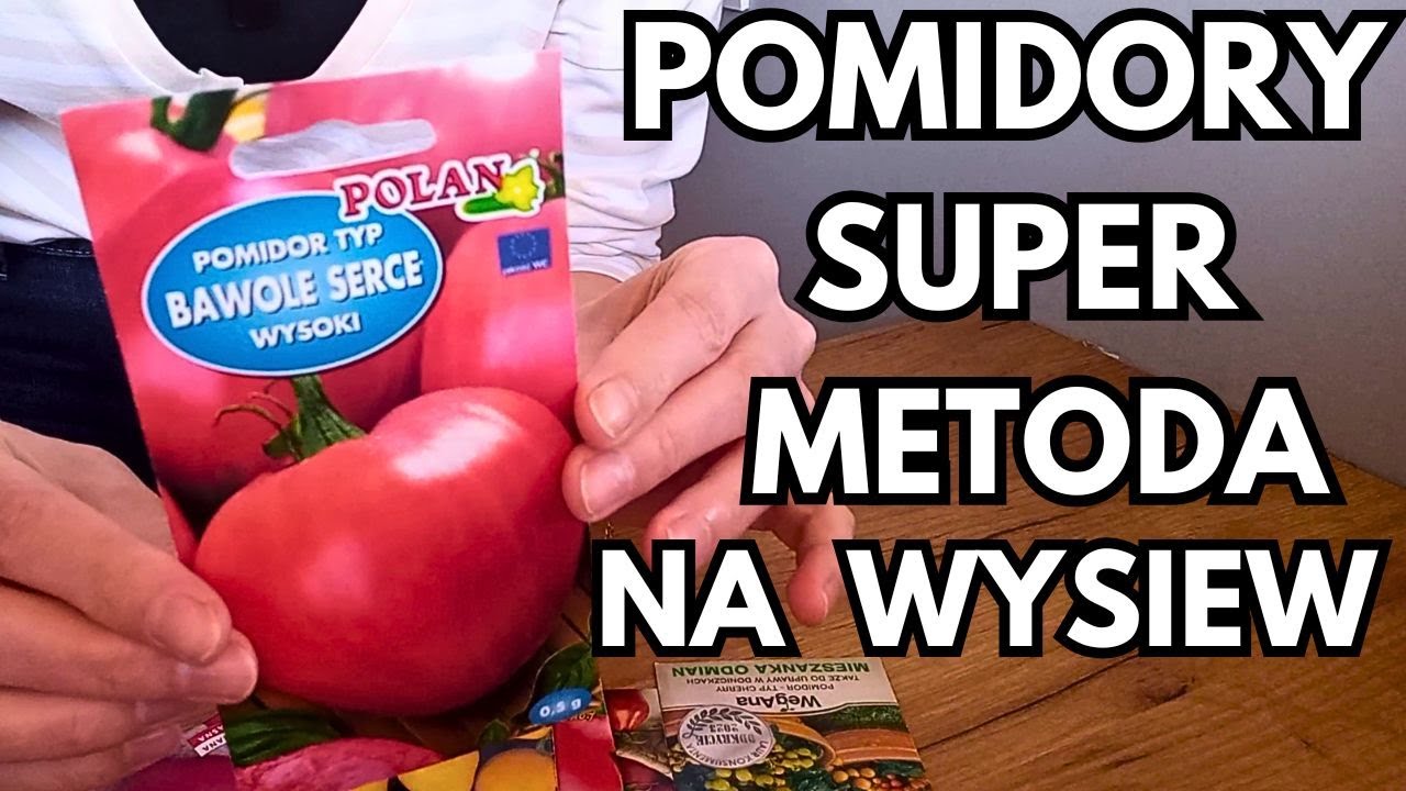 Bez pikowania, mocne korzenie, mniej pracy | Wysiew pomidorów