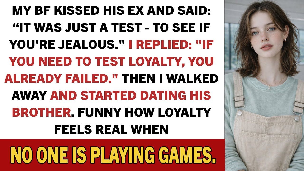 My BF Kissed His Ex And Said: “It Was Just A Test - To See If You're Jealous.
