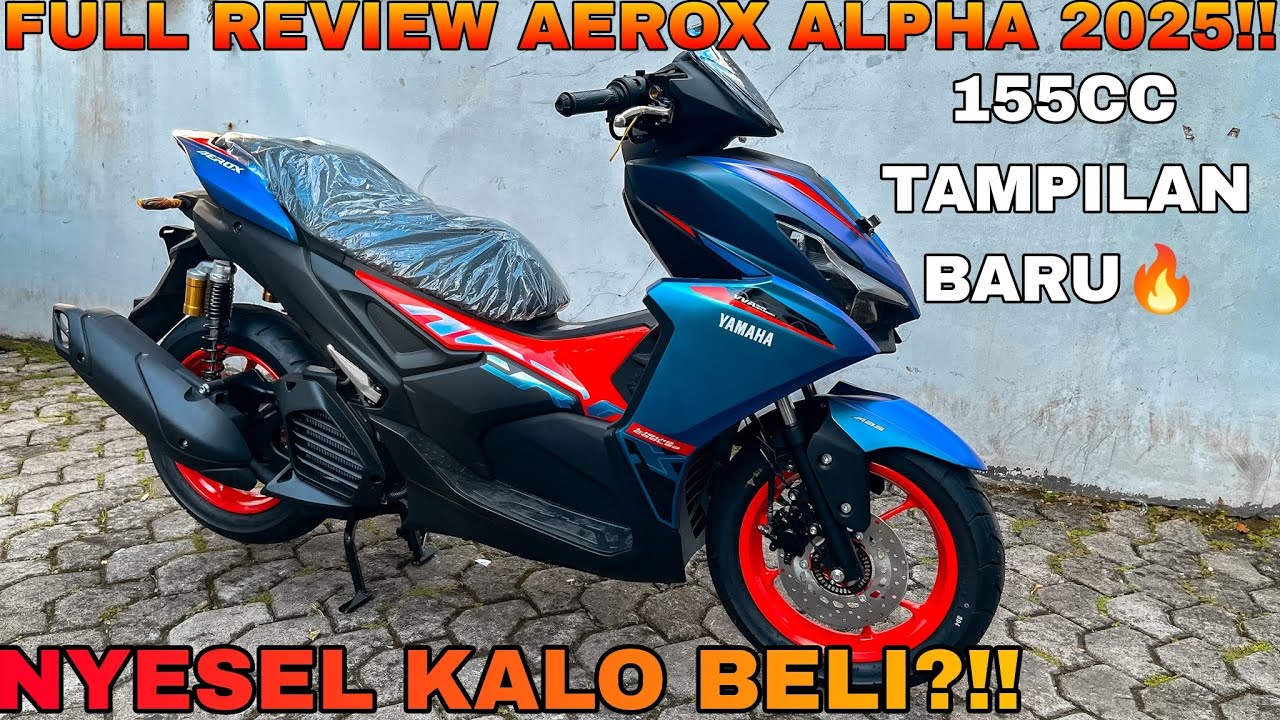 KEREN ABIS !!! TAMPILAN AEROX ALPHA 2025 🔥 #aerox #aeroxturbo #aeroxalpha #aerox155