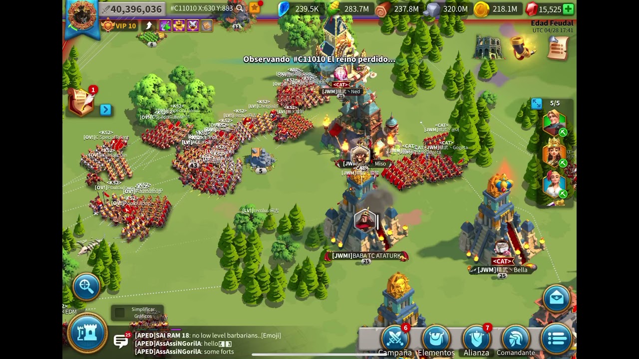 Solo man tries to ZERO BABA TC ATATURK 😂 - Rise Of Kingdoms