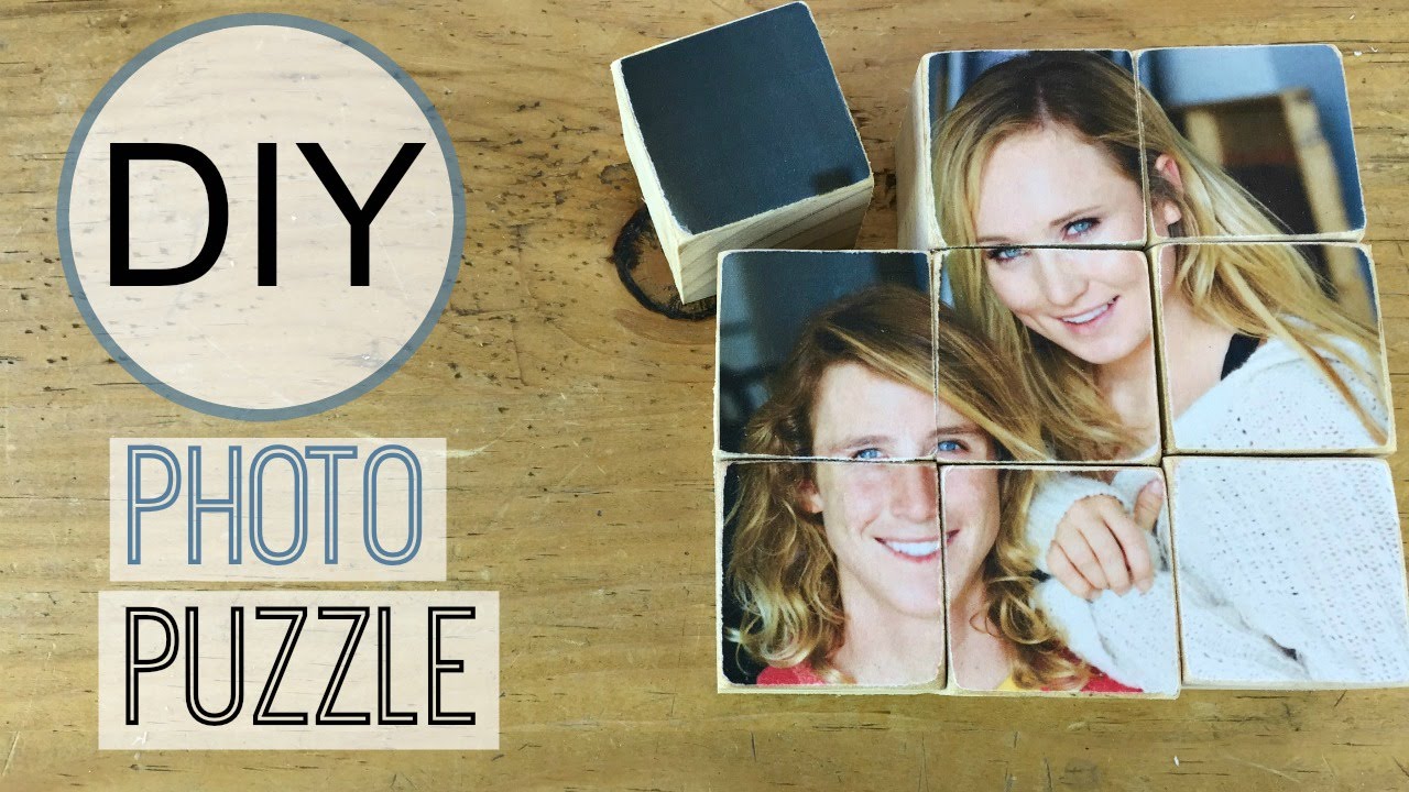 DIY Photo Transfer on Wood Puzzle | Michele Baratta
