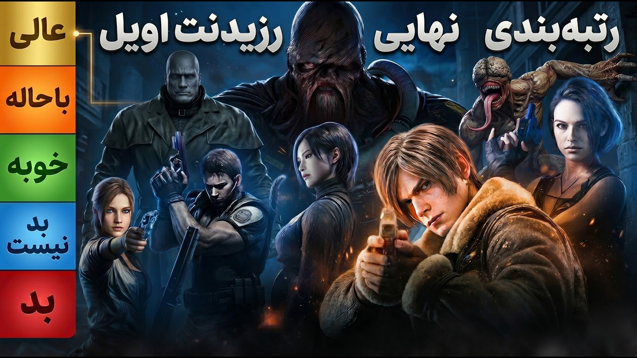 Resident evil از بهترین تا بدترین 👀