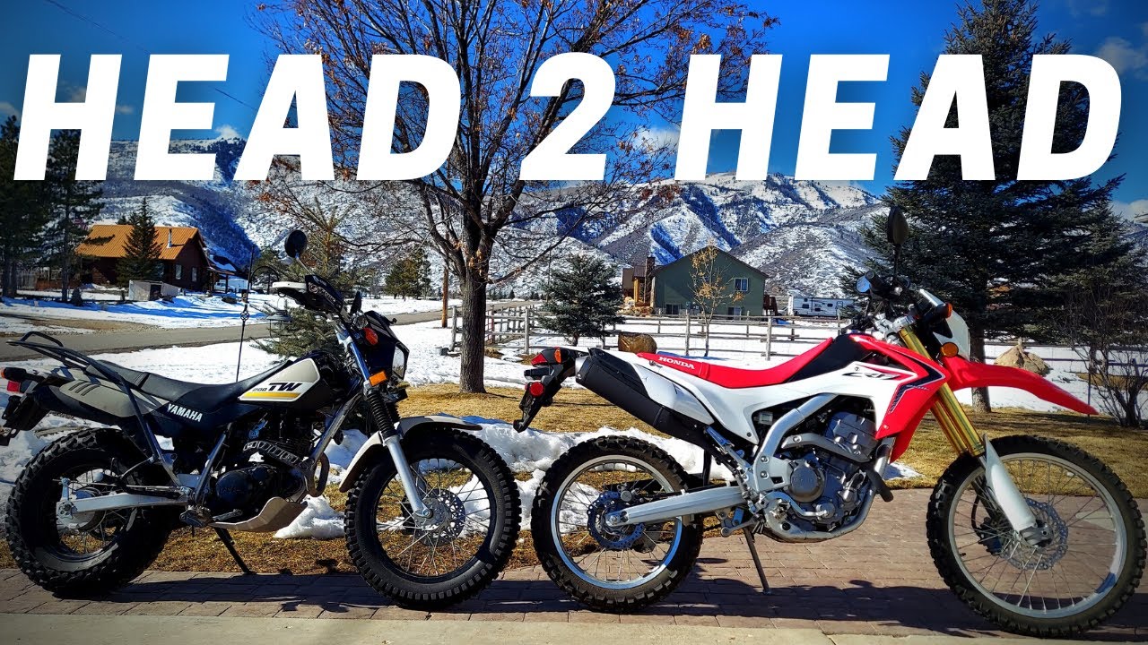 TW200 против CRF250L: дуэль самых лёгких мотоциклов для активного отдыха. Эпизод 1