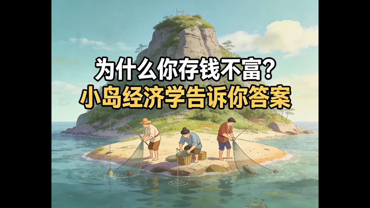 为什么你存钱不富？小岛经济学告诉你答案