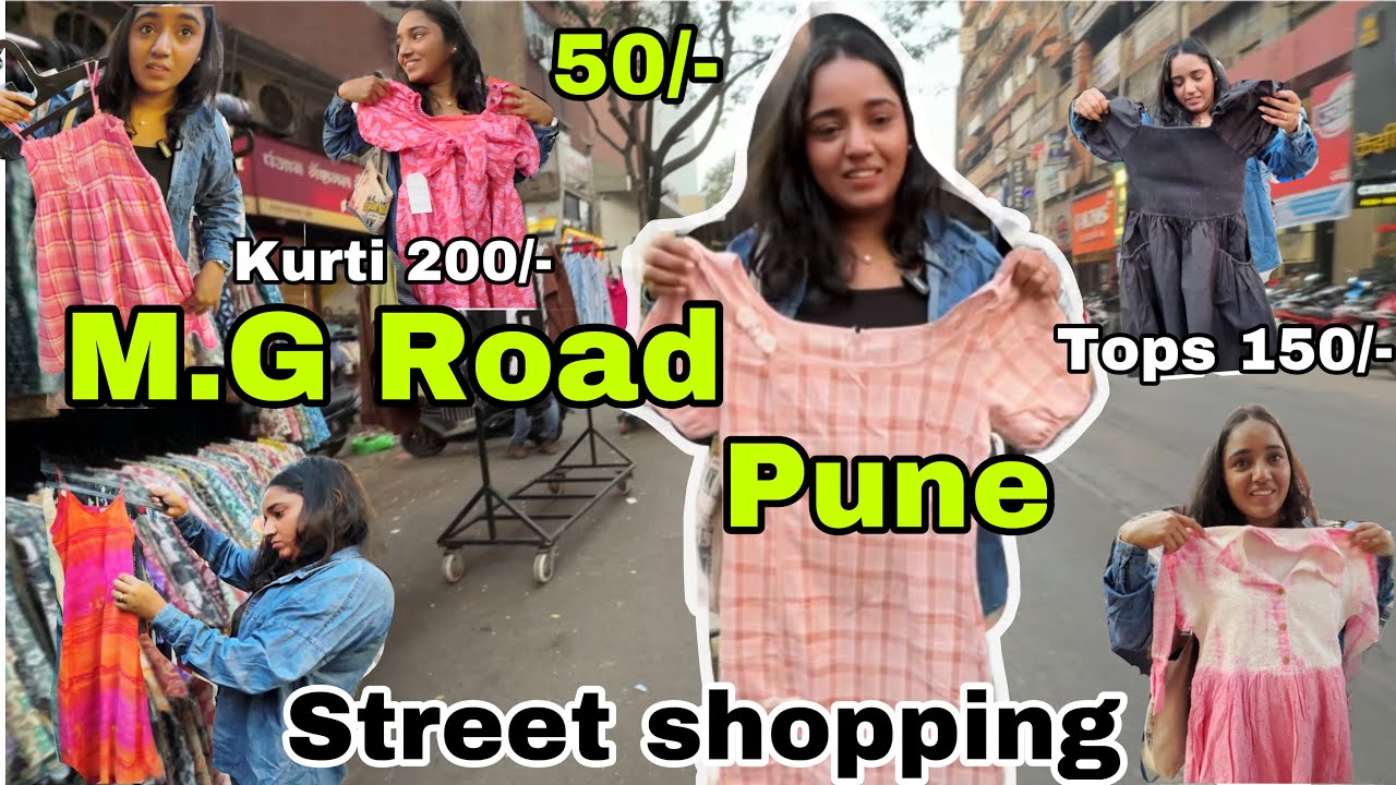 MG road pune|  street shopping | best shopping place in pune #pune #mgroad #puneshopping #punekar