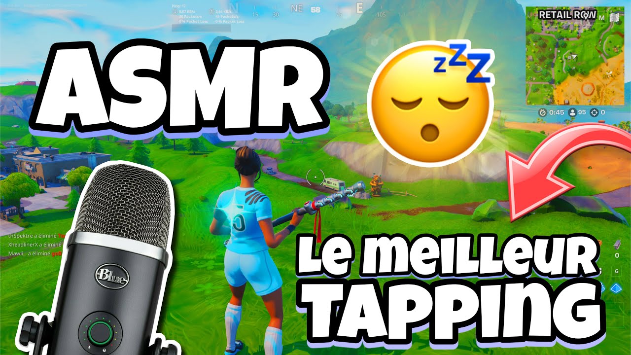 ASMR Français • LE MEILLEUR TAPPING POUR DORMIR CE SOIR ! 😴 (blue yéti x)