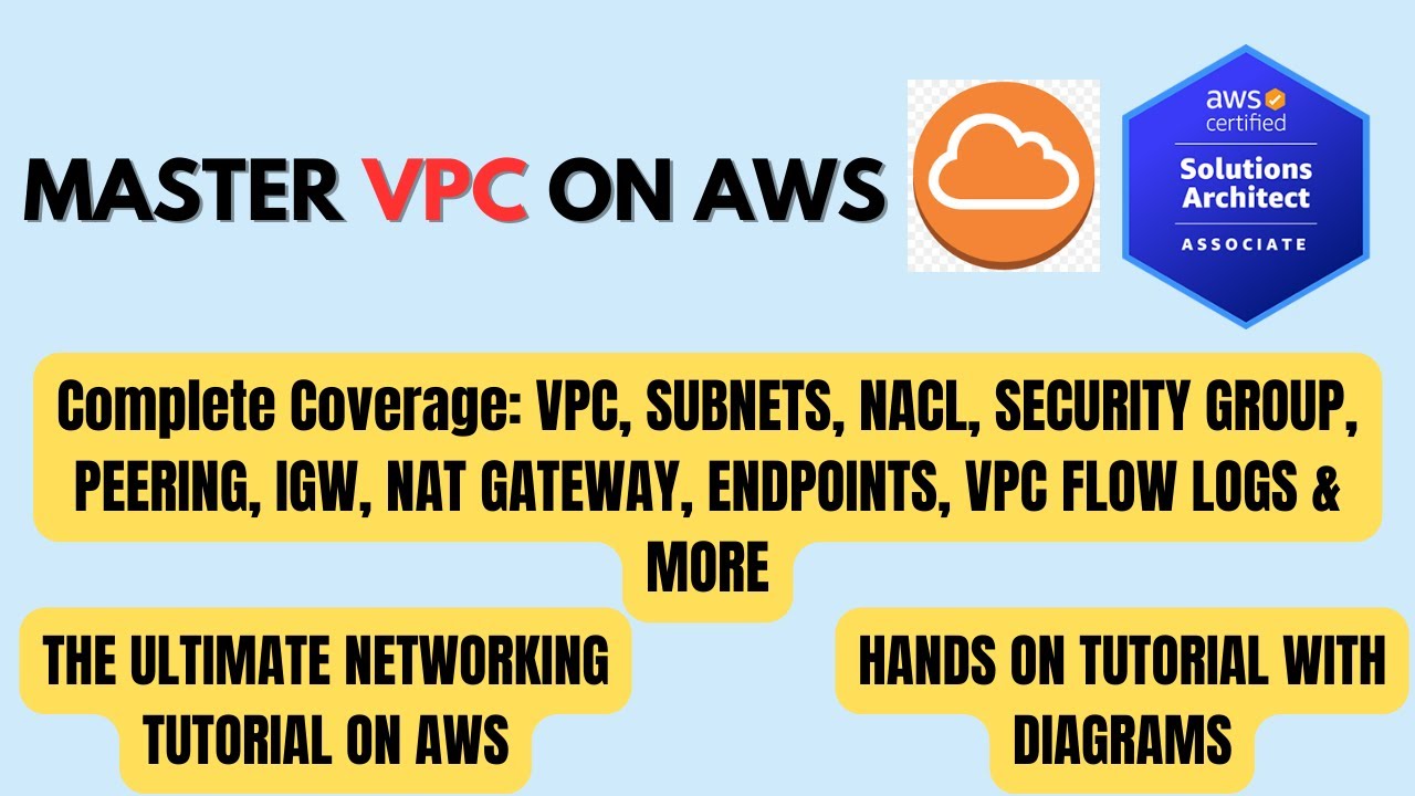 Master VPC on AWS | Complete Hands On Tutorial with Diagrams | All Concepts | #aws #awstutorial